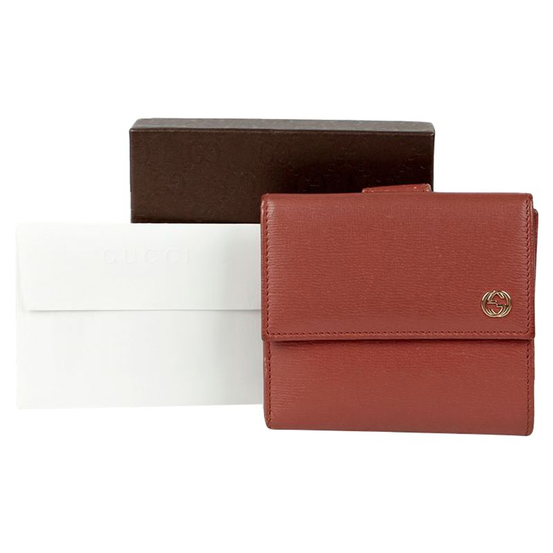 Interlocking Flap Medium Wallet